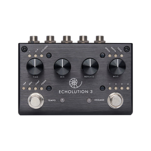 Pigtronix Echolution 3 Stereo Delay Guitar Effects Pedal (B-Stock)
