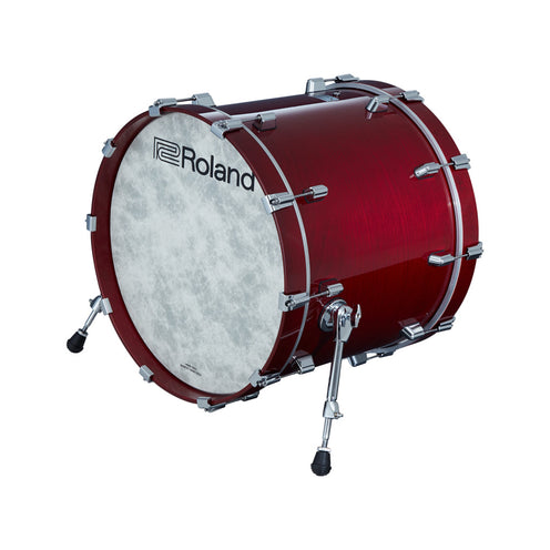 Roland KD-222 Full-Size V-Drum Acoustic Design Kick Drum Pad, Gloss Cherry