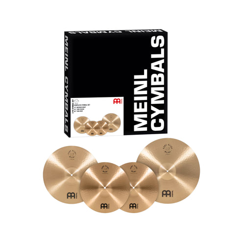 MEINL Cymbals PA-CS2 Pure Alloy Complete Cymbal Set (14HH, 16C, 20R)
