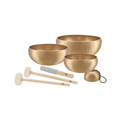 MEINL Sonic Energy SB-C-4750 4pcs Cosmos Therapy Series Singing Bowl Set, 250/1000/1500/2000g