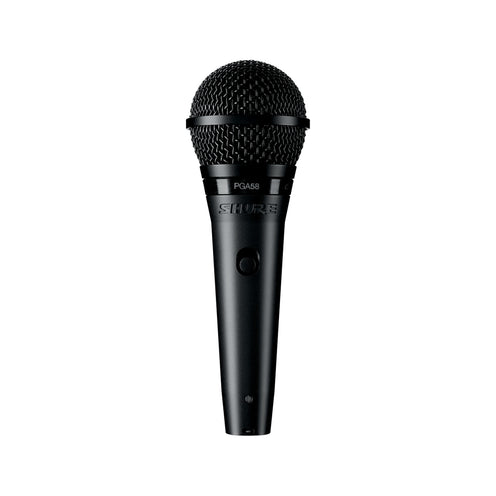 Shure PGA58-QTR Dynamic Vocal Microphone with 1/4-inch to XLR Cable