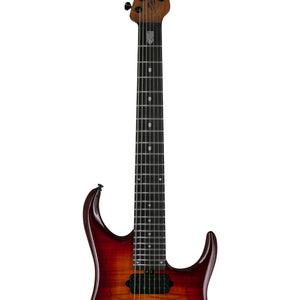 Sterling by Music Man JP157DSM John Petrucci Signature 7-string Electric Guitar, Blood Orange Burst