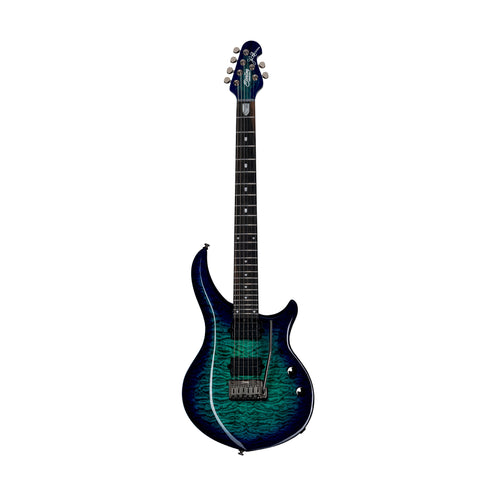 Sterling by Music Man MAJ200XQM John Petrucci Majesty Electric Guitar, Cerulean Paradise