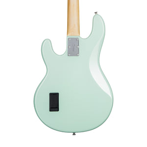 Sterling S.U.B Series RAY4 4-String Electric Bass Guitar, Maple FB, Mint Green