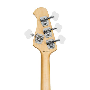Sterling S.U.B Series RAY4 4-String Electric Bass Guitar, Maple FB, Mint Green