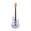 Sterling S.U.B Series Ray4 HH 4-String Electric Bass Guitar, Jatoba FB, Lake Blue Metallic