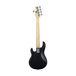 Sterling S.U.B Series RAY5 5-String Electric Bass Guitar, Jatoba FB, Ruby Red Burst Satin (ST-RAY5-RRBS-J1)