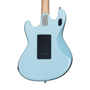 Sterling by Music Man SR30 StingRay HH Guitar, Laurel FB, Daphne Blue