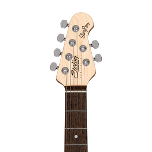 Sterling by Music Man SR30 StingRay HH Guitar, Laurel FB, Daphne Blue