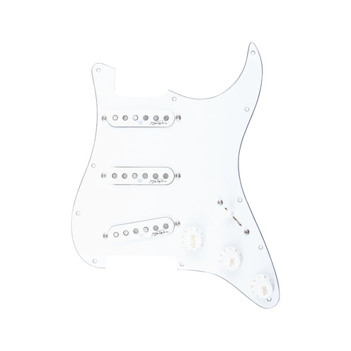 Seymour Duncan Jimi Hendrix 6-String Signature Loaded Voodoo Strat Pickguard, White