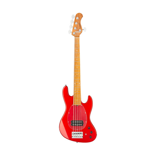 Sadowsky MetroExpress 21-Fret Vintage 5-String M Bass, Solid Candy Apple Red Metallic High Polish