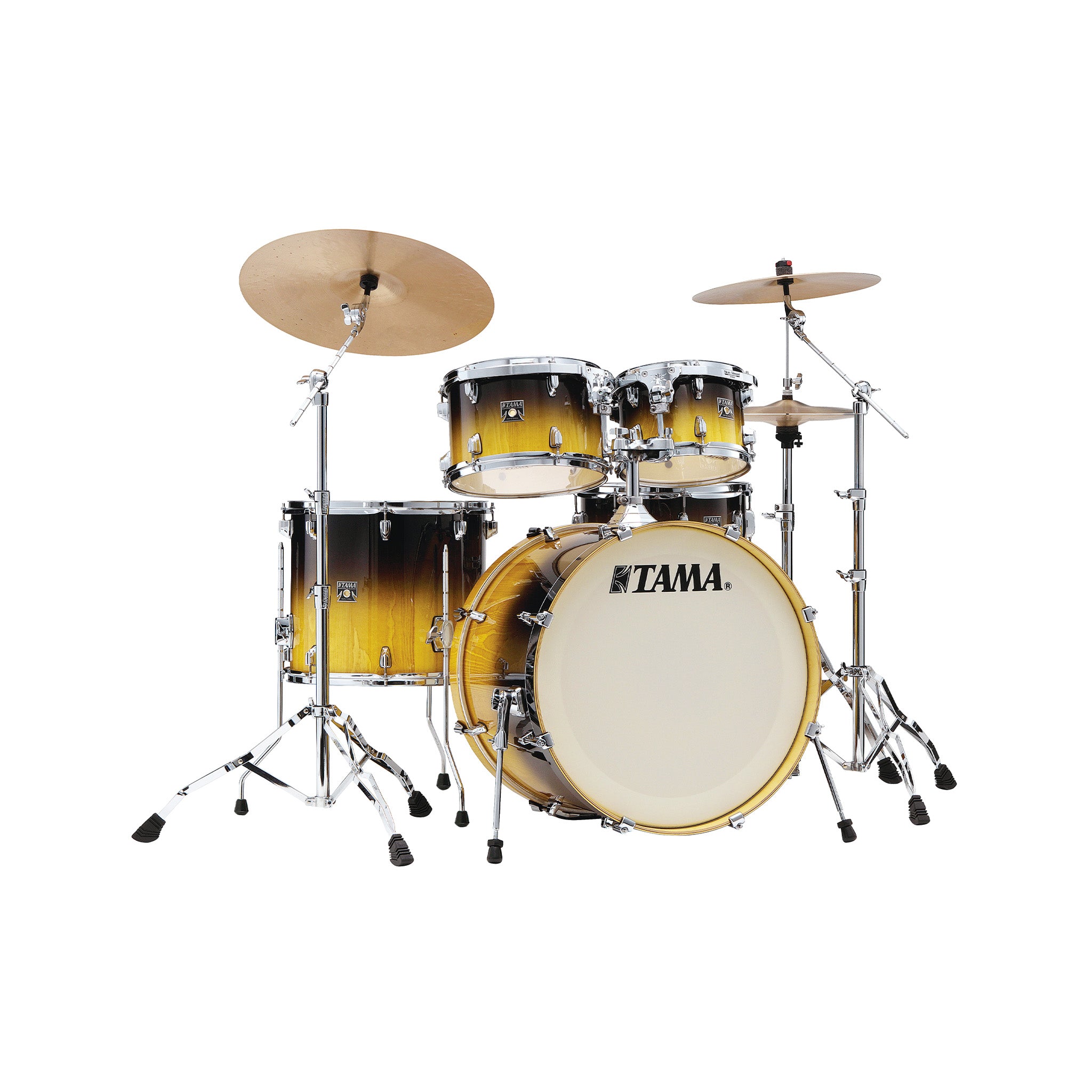 TAMA CL52KRSP-GLP Superstar Classic Exotix 5-Piece Drum Shell Kit, Gloss Lacebark Pine Fade