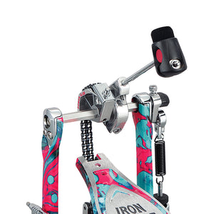 TAMA HP900PMCS Limited Iron Cobra 900 Marble Coral Swirl Power Glide Single Pedal w/Case
