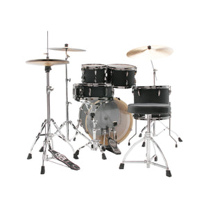 TAMA IP50H6WBN-BOB Imperialstar 5-Piece Drum Kit w/Black Hardware, Blacked Out Black