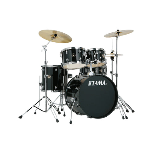 TAMA RM50YH6-BK Rhythm Mate 5-Piece Drum Kit w/Hardware, Black