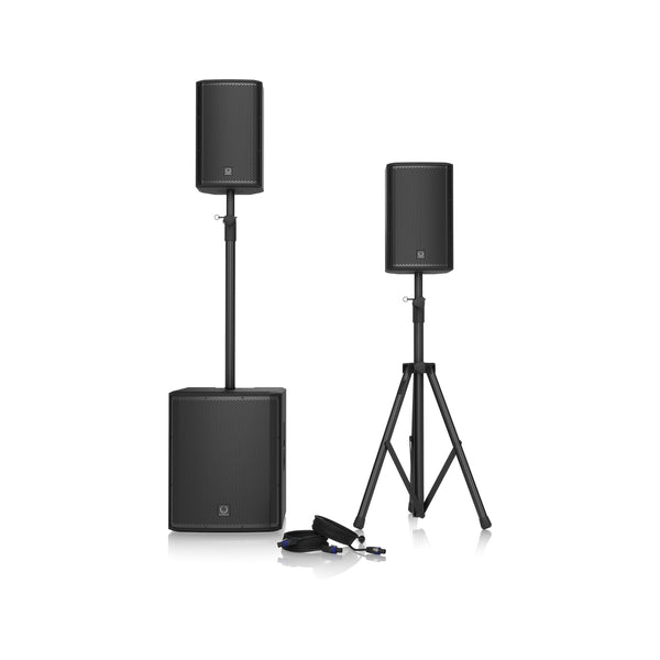 Turbosound iNSPIRE iP15 Bundle 1000 Watt Powered PA Bundle – Swee