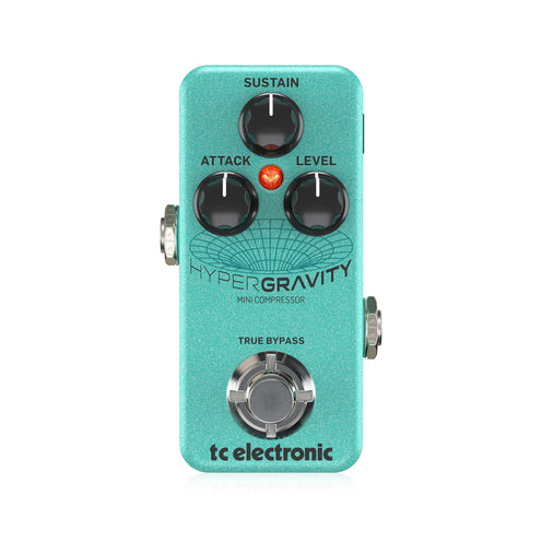 TC Electronic Hypergravity Mini Compressor Guitar Effects Pedal