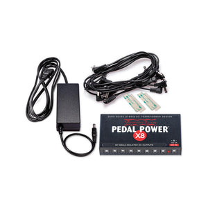 Voodoo Lab Dingbat EX Pedalboard w/Pedal Power X8 Power Supply, 230V EU, Small
