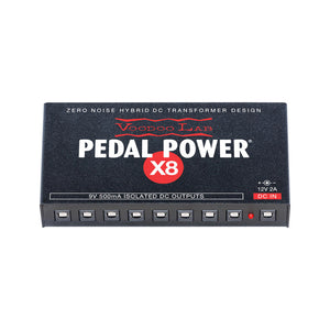Voodoo Lab Dingbat EX Pedalboard w/Pedal Power X8 Power Supply, 230V EU, Small