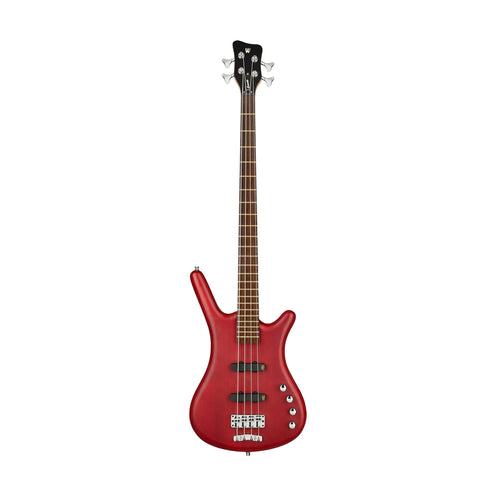 Warwick RockBass Corvette Basic 4-String Bass Guitar, Burgundy Red Transparent Satin