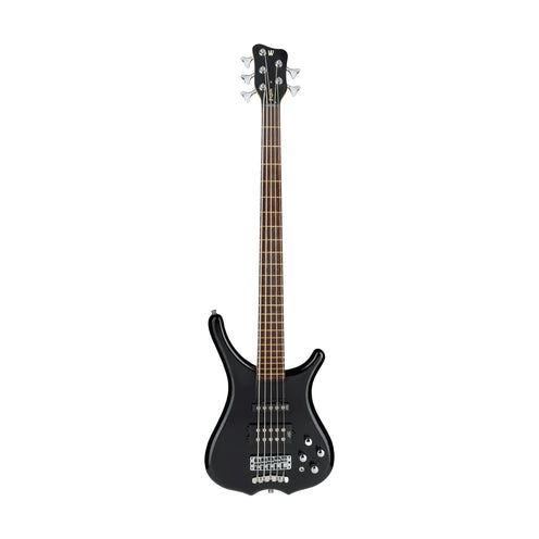 Warwick RockBass Infinity 5-String Bass Guitar, Blackburst Transparent High Polish