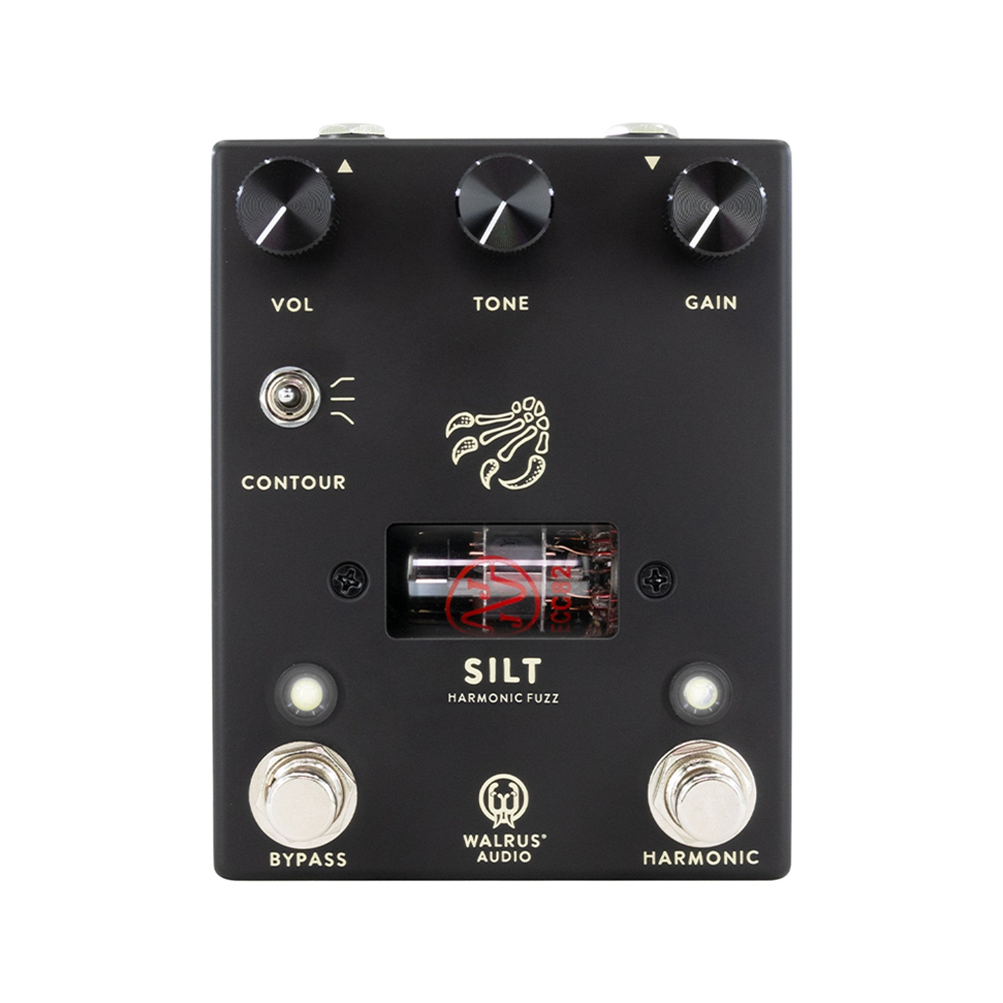 Walrus Audio SILT Harmonic Tube Fuzz Guitar Pedal, Black