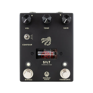 Walrus Audio SILT Harmonic Tube Fuzz Guitar Pedal, Black