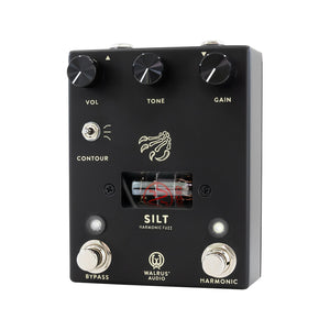 Walrus Audio SILT Harmonic Tube Fuzz Guitar Pedal, Black