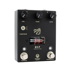 Walrus Audio SILT Harmonic Tube Fuzz Guitar Pedal, Black