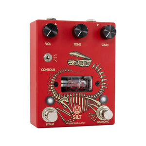 Walrus Audio SILT Harmonic Tube Fuzz Guitar Pedal, Red