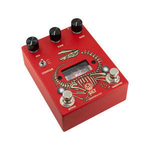 Walrus Audio SILT Harmonic Tube Fuzz Guitar Pedal, Red