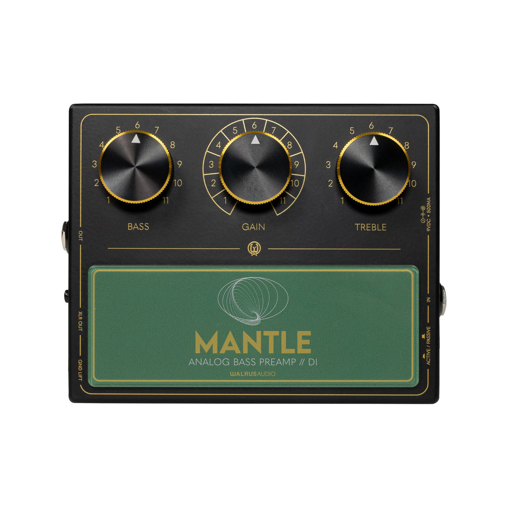 Walrus Audio Mantle Analog Bass Preamp/DI Pedal