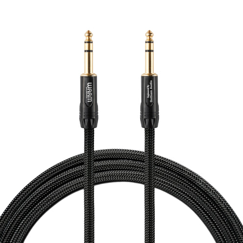 Warm Audio Premier Series TRS to TRS Cable, 10ft