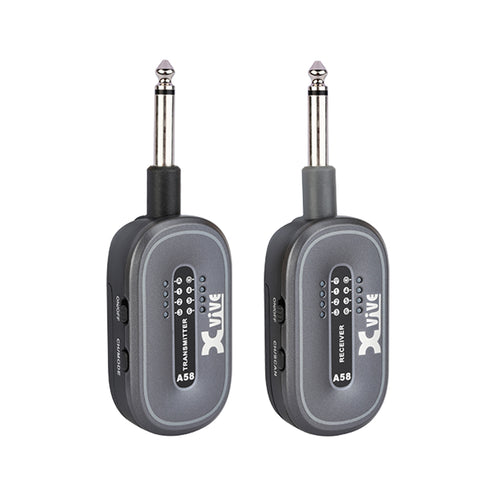 Xvive A58 Guitar Wireless System, 5.8GHz, Grey
