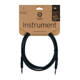 D'Addario PW-CGT-10 10' Classic Series Instrument Cable, Straight