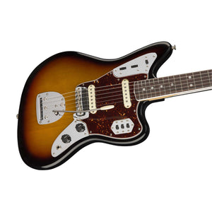 Fender American Original 60s Jaguar Electric Guitar, RW FB, 3-Tone Sunburst