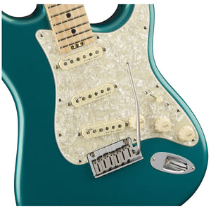 Fender American Elite Stratocaster Electric Guitar, Maple FB, Ocean Turquoise
