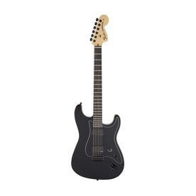 Fender Artist Jim Root Stratocaster Electric Guitar, Ebony FB, Flat Black