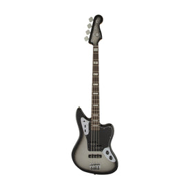 Fender Troy Sanders Signature Jaguar Bass Electric Guitar, RW FB, Silver Burst