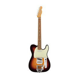 Fender Vintera 60s Telecaster Electric Guitar w/Bigsby, Pau Ferro FB, 3-Tone Sunburst