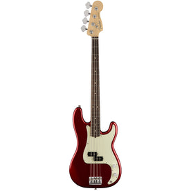 Fender American Professional Precision Bass Guitar, RW FB, Candy Apple Red