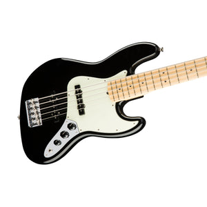 Fender American Professional 5-String Jazz Bass Guitar, Maple FB, Black