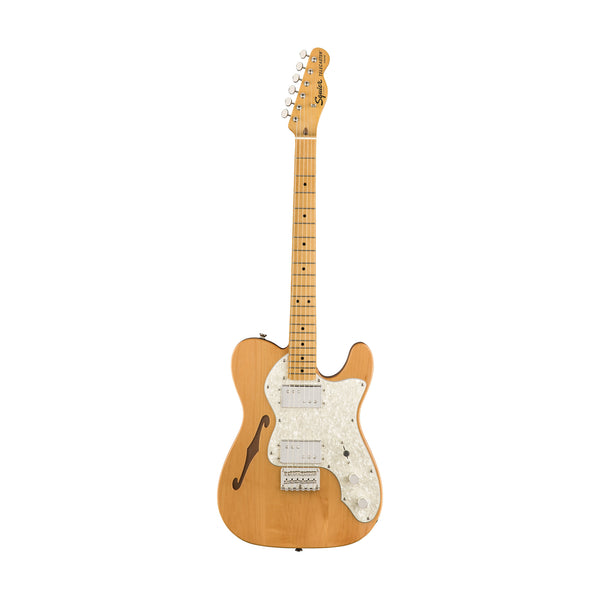 Squier Classic Vibe 70s Telecaster Thinline Electric Guitar, Maple