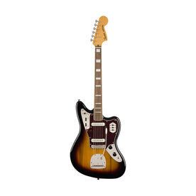 Squier Classic Vibe 70s Jaguar Electric Guitar, Laurel FB, 3-Tone Sunburst