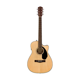 Fender CC-60SCE Concert Acoustic Guitar, Walnut FB, Natural