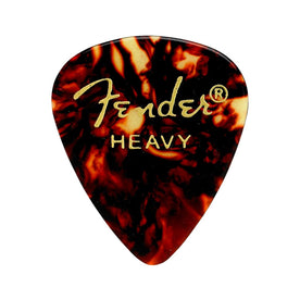 Fender Classic Shell Guitar Pick, 12-Pack, Heavy