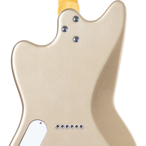 Harmony Standard Series Silhouette Electric Guitar w/Case, RW FB, Champagne