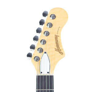 Harmony Standard Series Silhouette Electric Guitar w/Case, RW FB, Champagne
