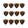 Martin 18A0054 Faux Tortoise 346 Heavy Guitar Picks, .96mm, 12-Pack