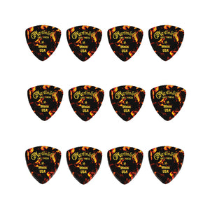 Martin 18A0054 Faux Tortoise 346 Heavy Guitar Picks, .96mm, 12-Pack